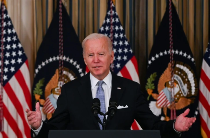 Le président américain Joe Biden à la Maison Blanche à Washington le 6 novembre 2021