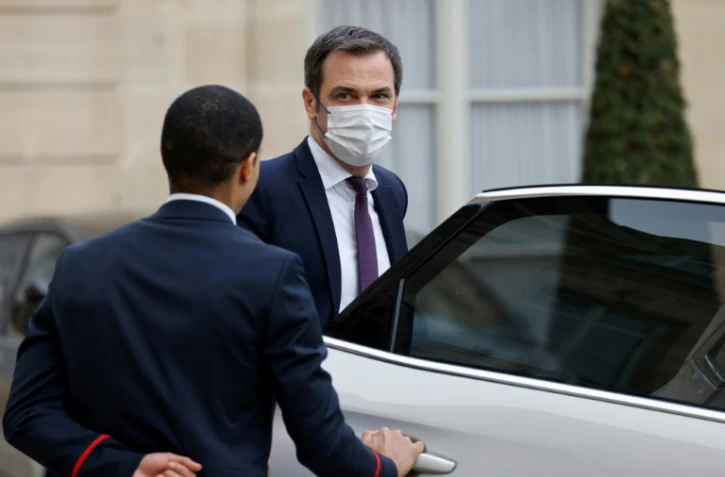 Le ministre de la Santé Olivier Veran aà Paris, le 2 mars 2022