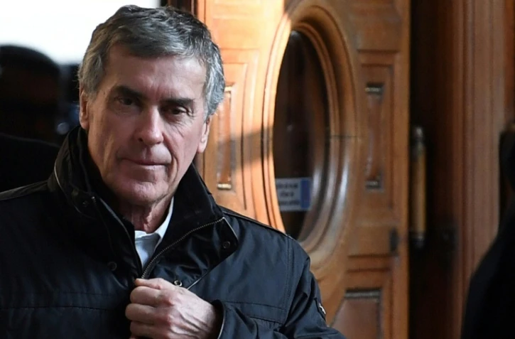 L'ancien ministre du Budget, Jérôme Cahuzac, le 21 février 2018, lors de son dernier jour du procès en appel au Palais de Justice de Paris