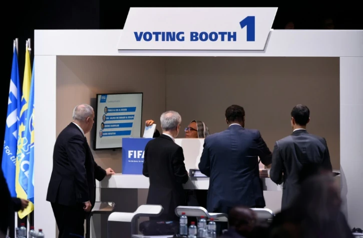 Les délégués lors du vote pour l'élection du nouveau président de la Fifa, le 26 février 2016 à Zurich