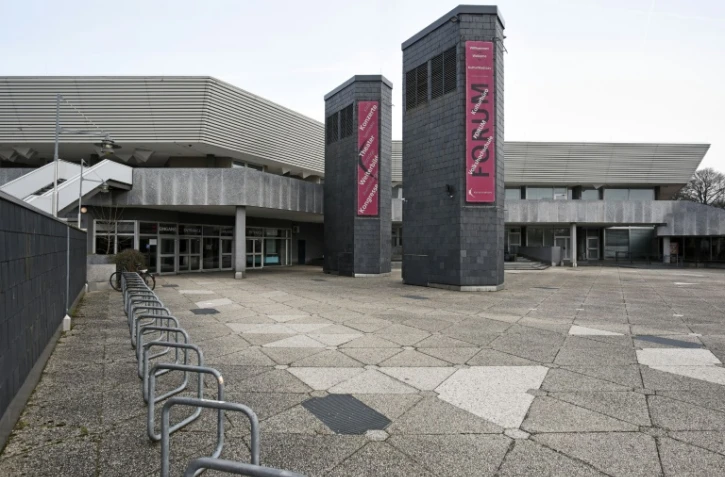 Le "Forum", un centre de conférences, le 3 mars 2017 à Leverkusen, dans l'ouest de l'Allemagne