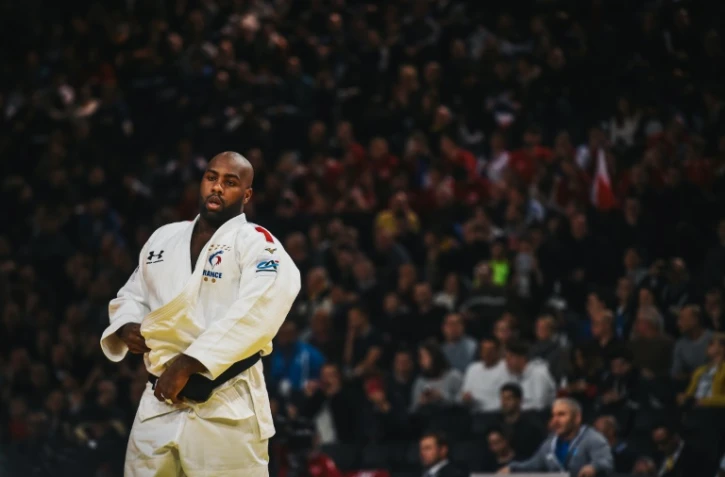 Teddy Riner lors du Grand Slam de Paris, le 9 février 2020