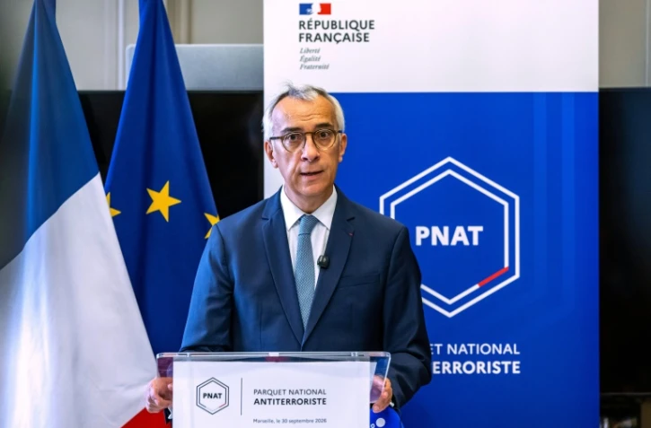Le procureur antiterroriste Olivier Christen, à Marseille le 30 septembre 2026