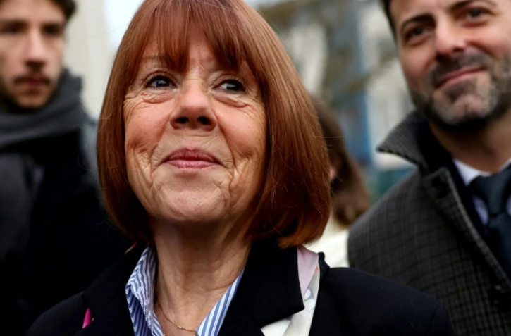 Gisèle Pelicot à sa sortie du palais de justice, à Avignon le 19 décembre 2024