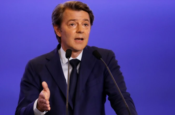 François Baroin (LR), président de l'Association des maires de France (AMF) à Paris, le 11 juin 2018 