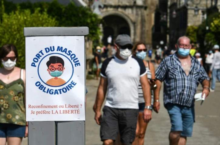 A Locronan, en Bretagne, le 10 août 2020
