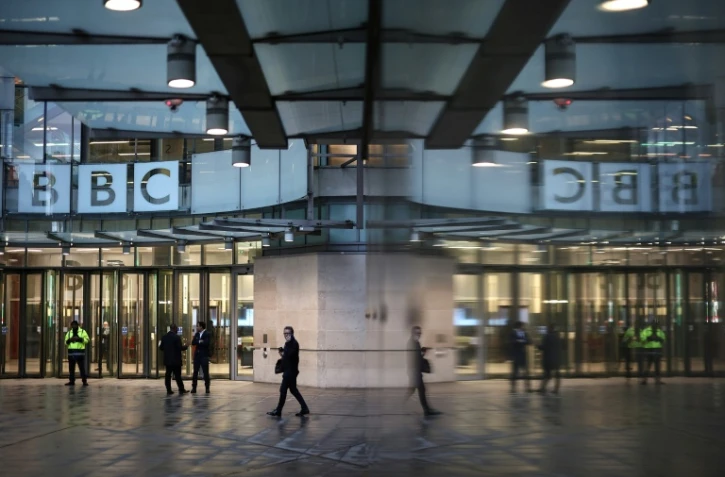 L'entrée de la BBC à Londres, le 10 novembre 2025