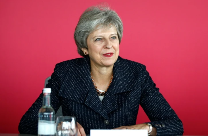 La Première ministre britannique Theresa May à Londres le 11 octobre 2018
