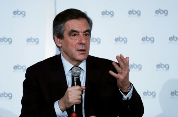 François Fillon lors d'un débat à l'EBG (Electronic Business Group) le 31 janvier 2017 à Paris 