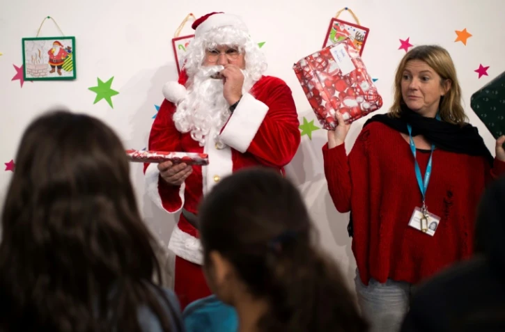 Fête de Noël dans la prison les Baumettes à Marseille, le 20 décembre 2017