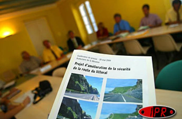 Gonthier Friederici présente la nouvelle gestion du basculement de la route du littoral