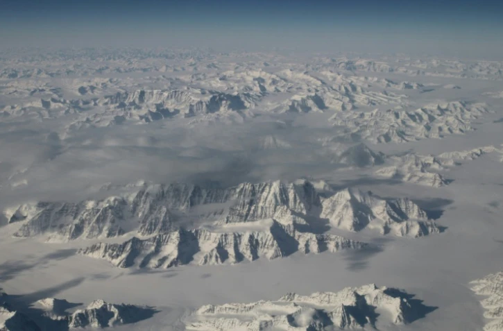 Photo fournie par la NASA du Groenland où ont été découverts des fossiles datant d'au moins 3,7 milliards d'années