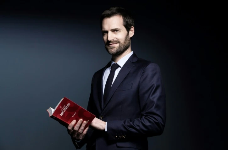 Le directeur du guide Michelin, Gwendal Poullenec, le 21 janvier 2020, à Paris