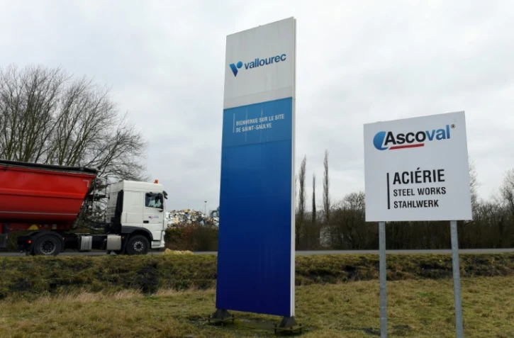 L'aciérie Ascoval, à Saint-Saulve, dans le Nord, le 29 janvier 2018
