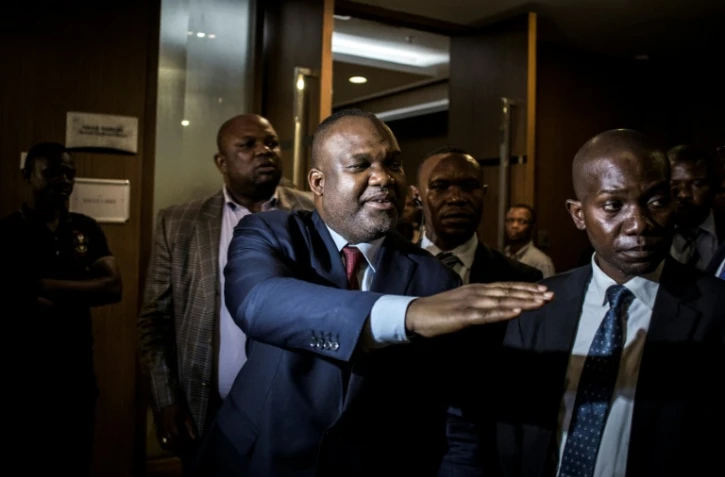 Le président de la Commission Electorale indépendante Corneille Nangaa, le 2 janvier 2019 à Kinshasa, en République Démocratique du Congo