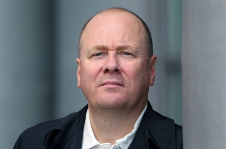 Arnaldur Indridason, auteur de polars islandais, le 13 octobre 2011 à la Foire du livre de Francfort, en Allemagne