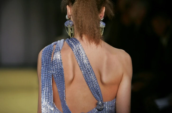 Défilé de mode à Paris, le 2 octobre 2006