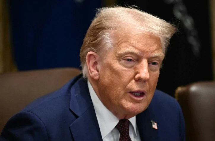 Le président américain Donald Trump à la Maison Blanche, le 26 août 2025 à Washington