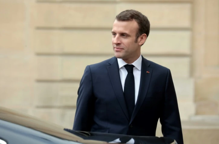 Emmanuel Macron à l'Elysée, le 19 février 2019