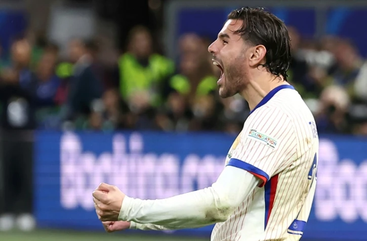 Théo Hernandez à Hamburg le 5 juillet 2024