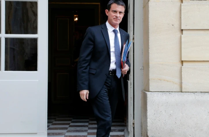 Le Premier ministre français Manuel Valls le 28 mai 2016 à Paris