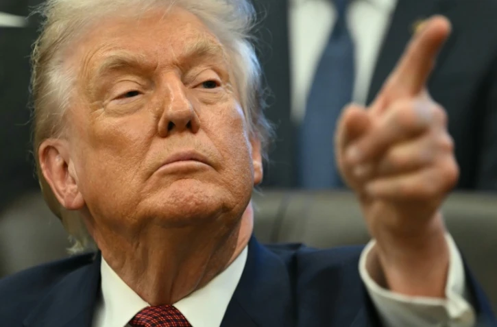 Le président américain Donald Trump le 3 décembre 2025, à Washington, aux Etats-Unis