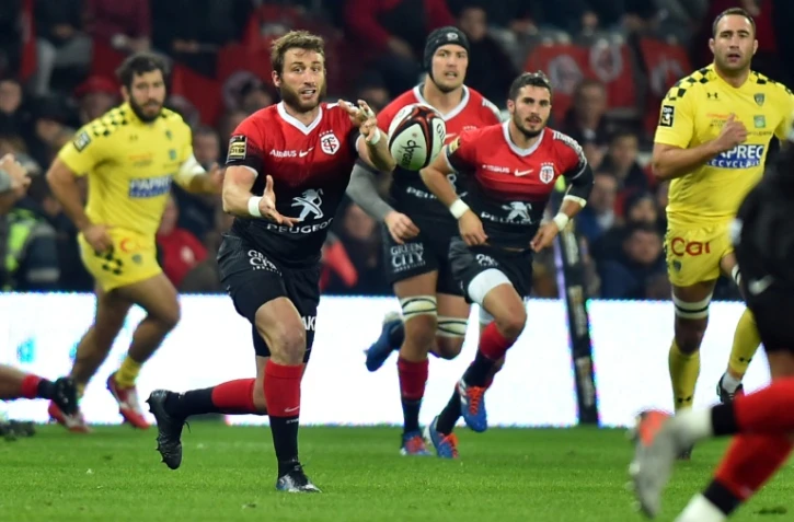 Le centre du Stade Toulousain Maxime Médard contre Clermont, le 9 novembre 2019 au Stadium de Toulouse