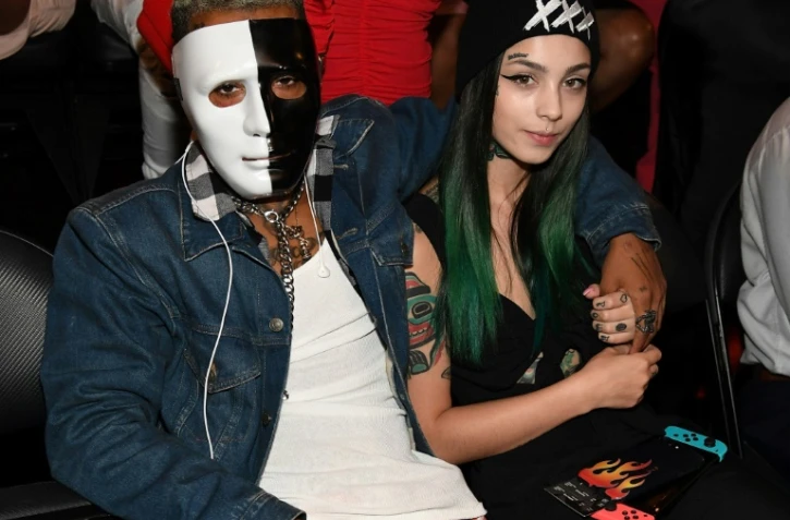 Le rappeur XXXTentacion aux BET Hip Hop Awards 2017, à Miami Beach en Floride le 5 octobre 2017