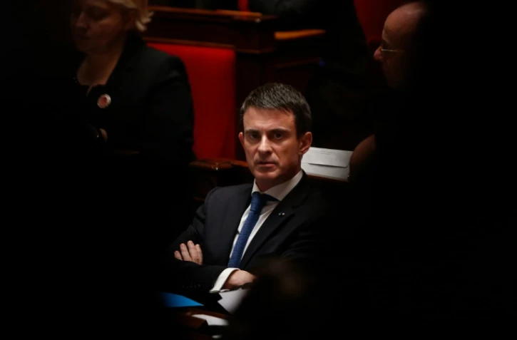 Manuel Valls lors des questions au gouvernement, le 2 février 2016 à Paris