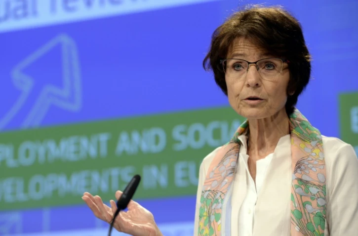 La commissaire européenne aux Affaires sociales, Marianne Thyssen, le 17 juillet 2017 à Bruxelles