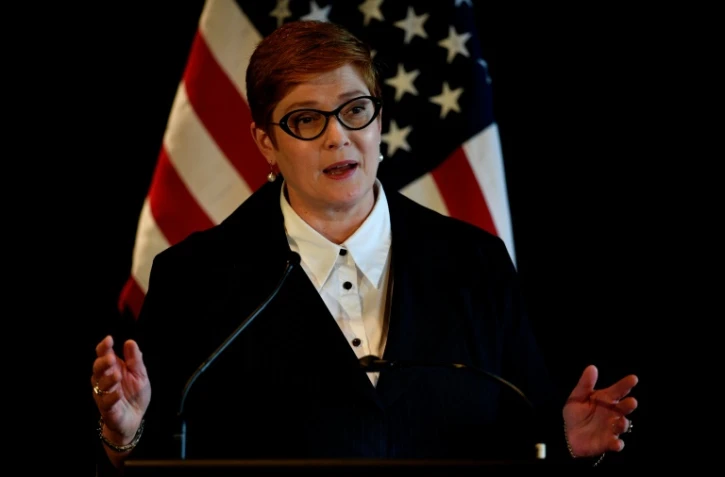 La ministre australienne des Affaires étrangères, Marise Payne, à Sydney le 4 août 2019