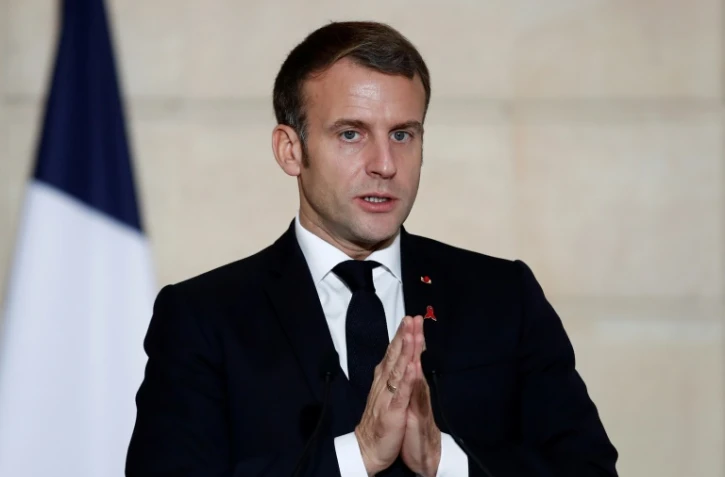 Le président Emmanuel Macron, le 1er décembre 2020 à l'Elysée, à Paris