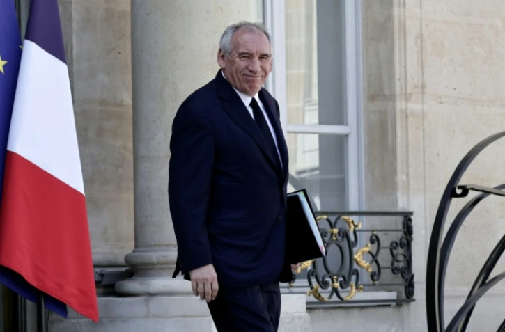 Le Premier ministre François Bayrou quitte l'Elysée à Paris, le 27 août 2025