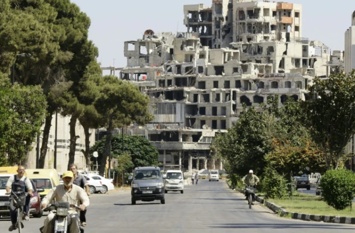 La ville syrienne de Homs le 19 septembre 2016