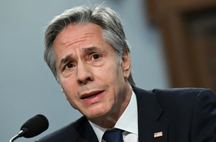 Le secrétaire d'Etat américain Antony Blinken à Washington, le 22 mai 2024