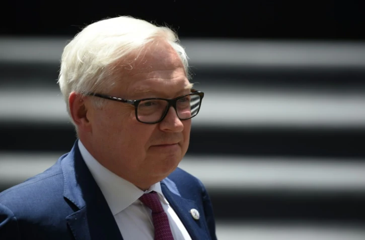 Le vice-ministre russe des Affaires étrangères Sergueï Riabkov, le 20 juillet 2019 à Caracas au Venezuela