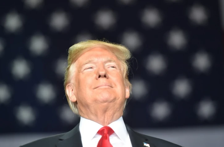 Le président américain Donald Trump lors d'un meeting à Macon, le 4 novembre 2018 en Géorgie