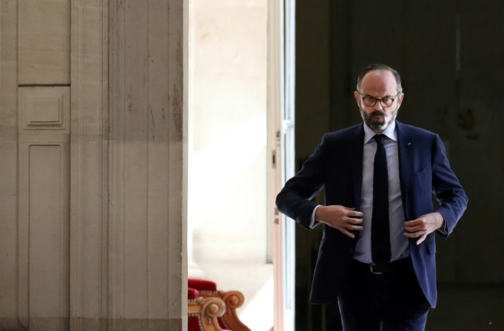Le Premier ministre français Edouard Philippe le 14 avril 2020