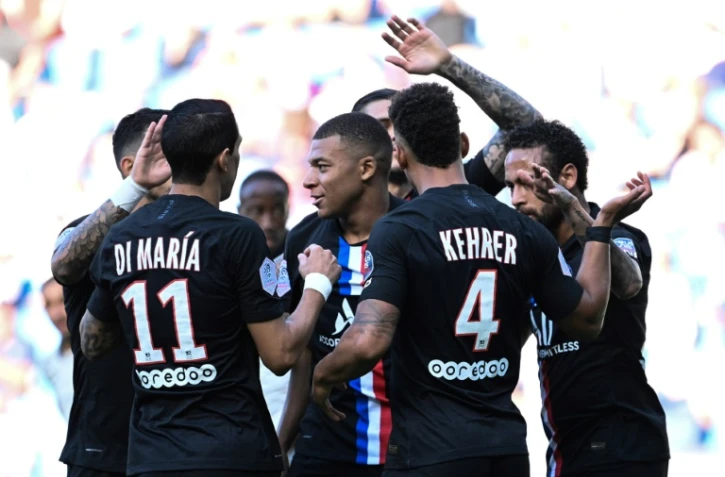 Le PSG s'est montré impitoyable face au Havre AC pour son match de reprise, le 12 juuillet 220 au stade Océane