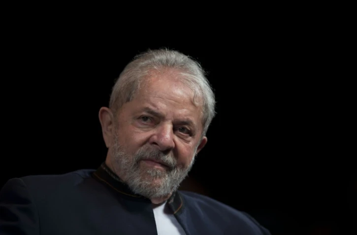 L'ex-président brésilien Luiz Inacio Lula da Silva, le 16 janvier 2018 à Rio de Janeiro