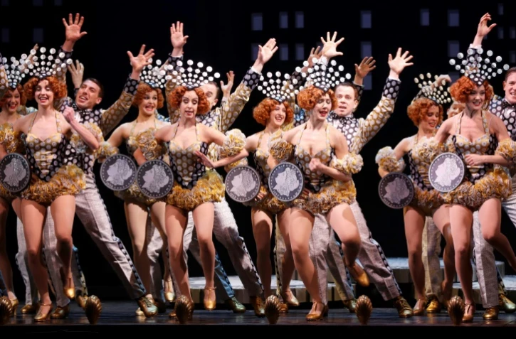 Répétition générale de la comédie musicale "42nd Street" au Théâtre du Chatelet à Paris le 15 novembre 2016 
