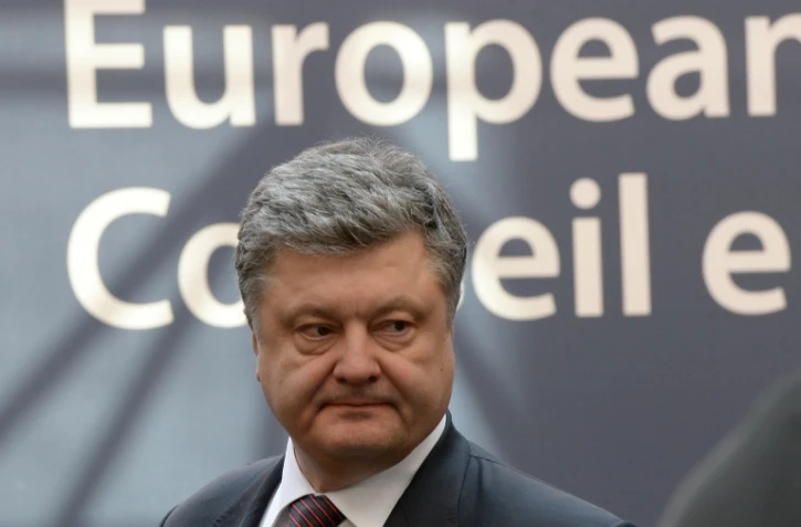 Le président ukrainien Petro Poroshenko, le 17 mars 2016 à Bruxelles