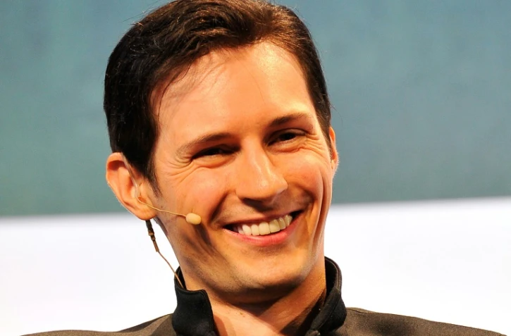 Le patron franco-russe de Telegram Pavel Durov le 21 septembre 2015 à San Francisco, en Californie