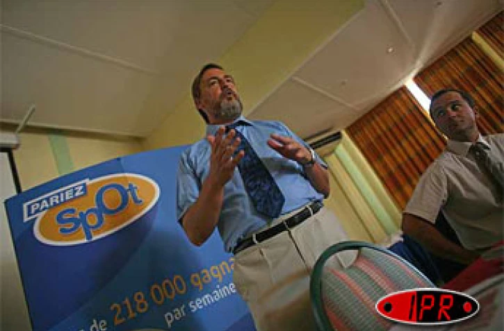 Mardi 16 mai 2006 -

Patrick Lejeune, directeur de l'agence locale du PMU