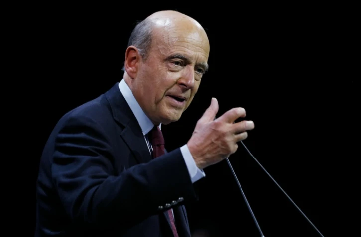 Alain Juppé en meeting le 14 novembre 2016  au Zénith à Paris