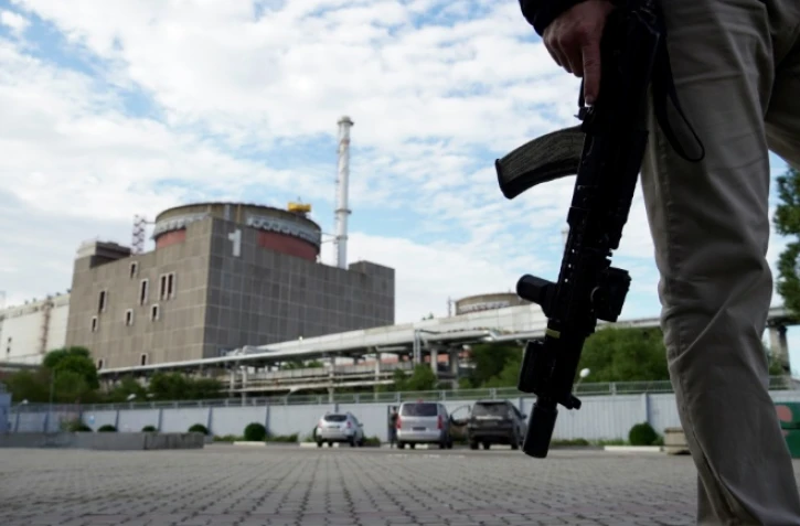 La centrale nucléaire de Zaporijjia, en Ukraine, le 11 septembre 2022