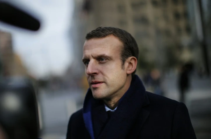 Emmanuel Macron le 6 décembre 2016 à New York