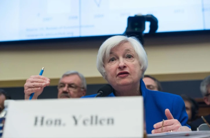 La présidente de la Fed, Janet Yellen, à Washington, le 10 février 2016