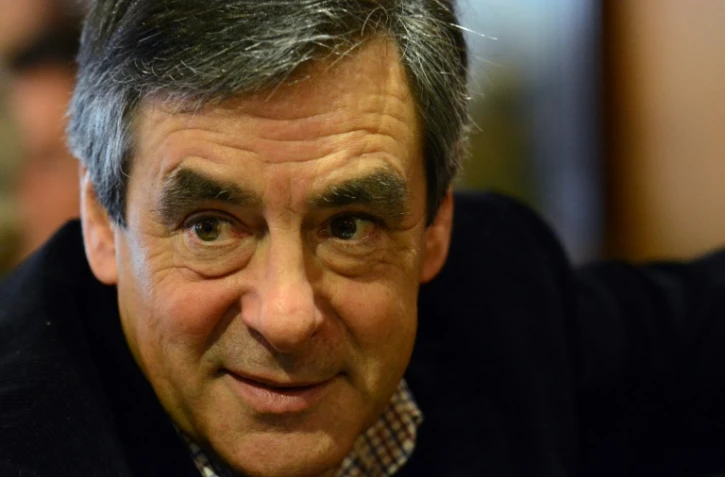 L'ex-Premier ministre François Fillon à Sablé-Sur-Sarthe, le 20 mars 2015 