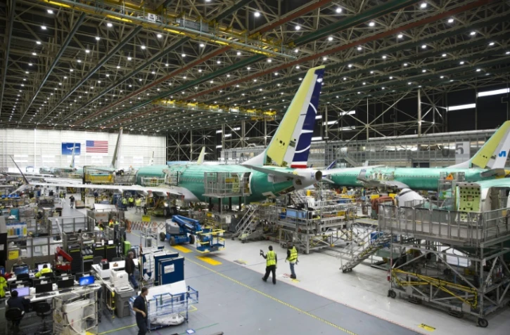 L'usine Boeing de Renton, dans l'Etat de Washington, le 27 mars 2019